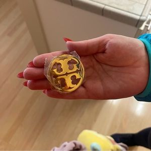 Tory Burch gold belt buckle